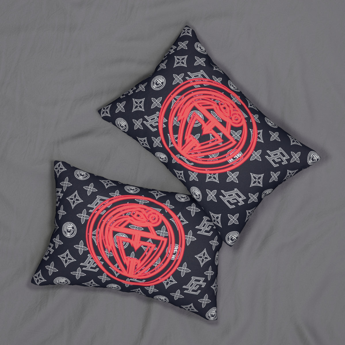 Spun Polyester Lumbar Pillow