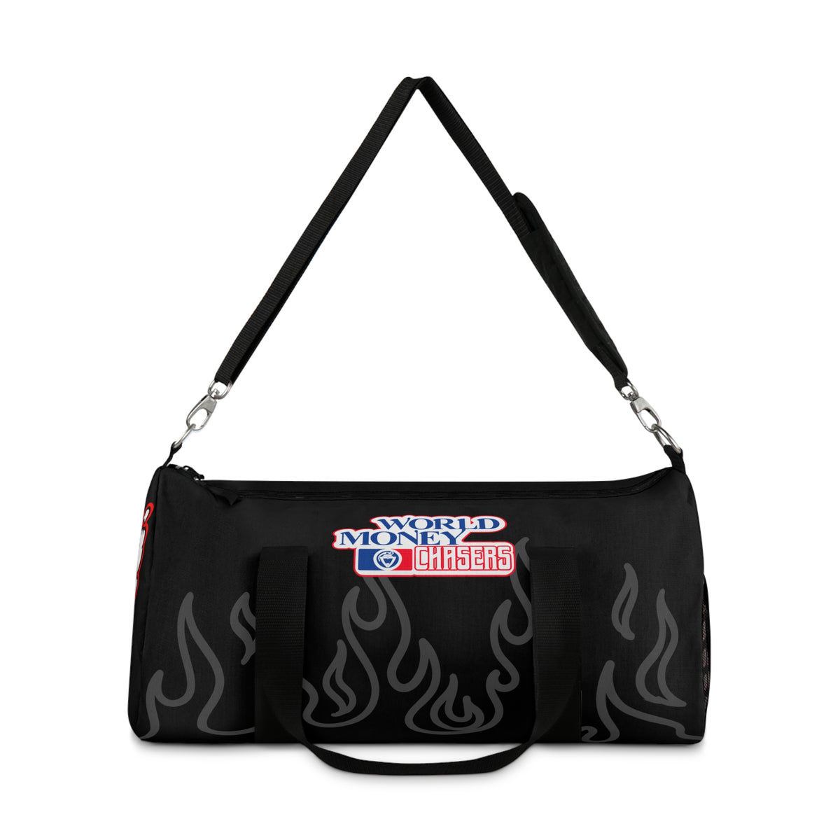 World Money Chasers Flame Duffel Bag