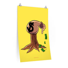 Load image into Gallery viewer, Money Bag Tree Poster