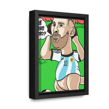 Load image into Gallery viewer, G.O.A.T MESSI PREMIUM GALLERY WRAP
