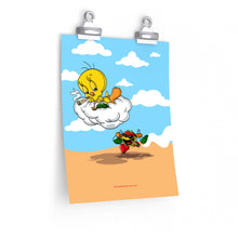 Load image into Gallery viewer, Tweety &amp; Pac-Man Poster
